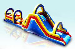 60 FT Red, yellow and Blue Obstacle 60 FT Red, yellow and Blue Obstacle