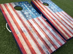 Corn Hole - American Flag Corn Hole - American Flag