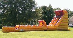 Volcano Lava Slide With Slip and Slide Volcano Lava Slide With Slip and Slide